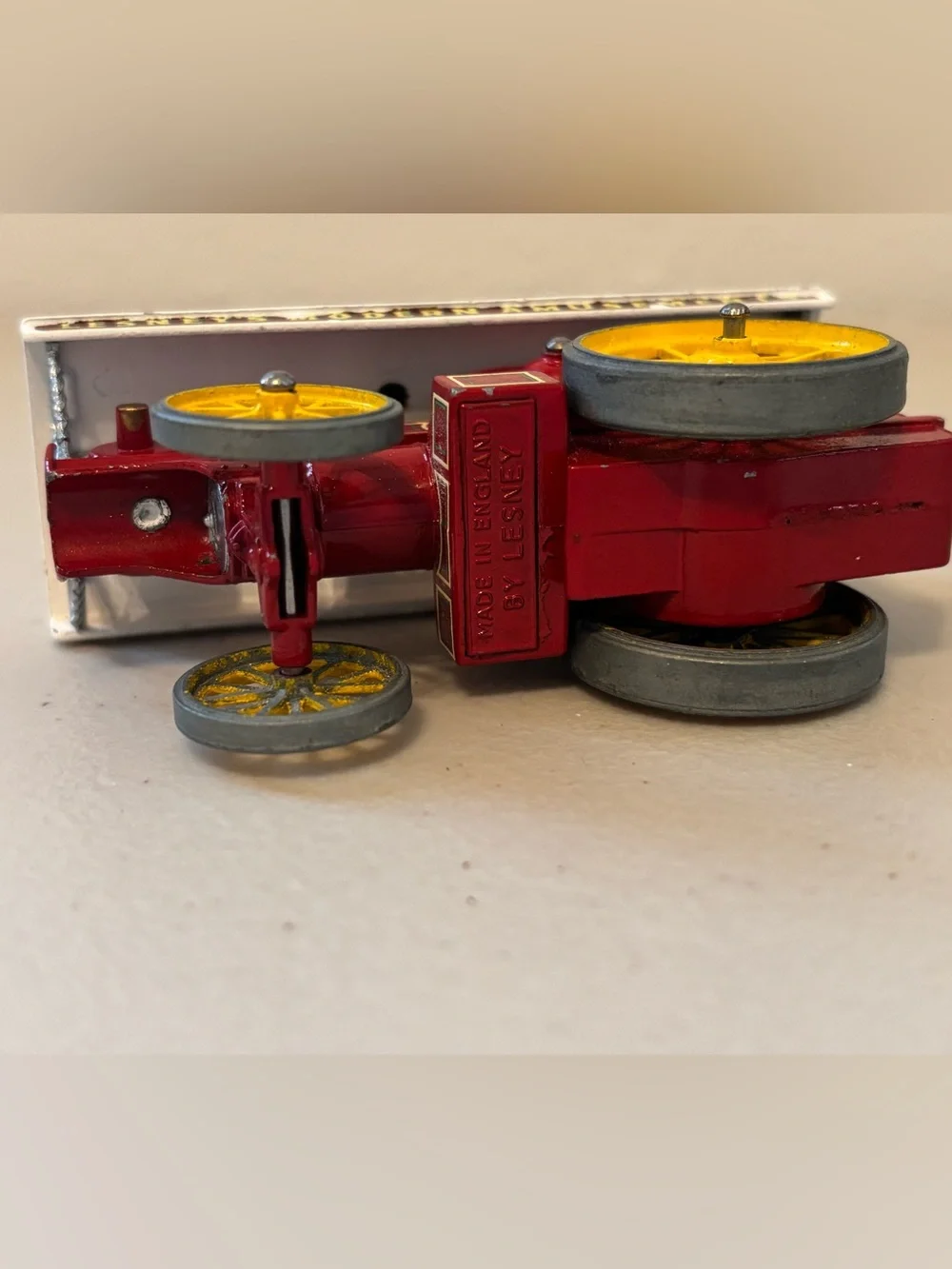 Lesney Modern Amusements Red & Yellow Toy Traction Engine
